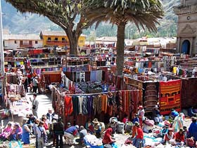 SACRED VALLEY OF THE INCAS (PISAQ MARKET, URUBAMBA VALLEY, OLLANTAYTAMBO (B,L)